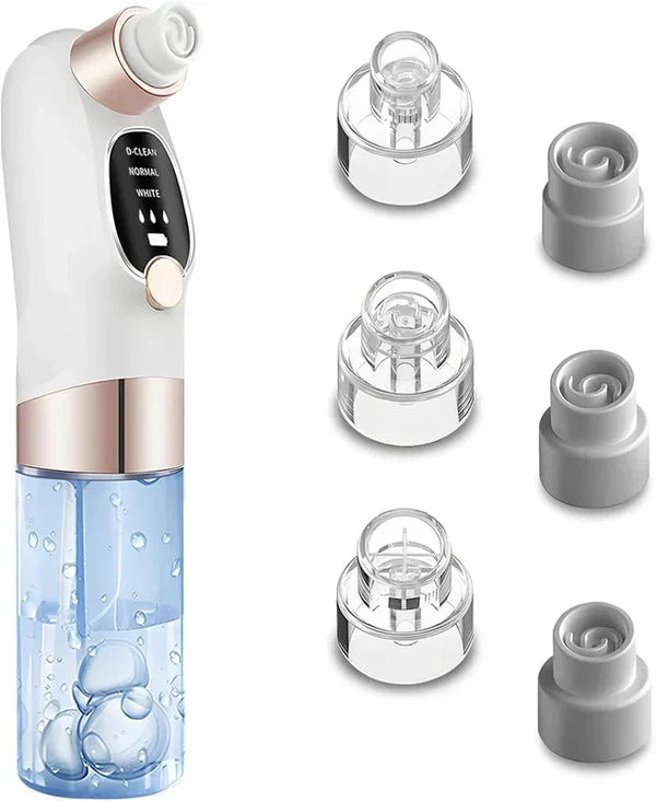 HydraFacial Super Micro Bubble Facial Cleansing & Blackhead Whitehead Remover Machine Rechargeable